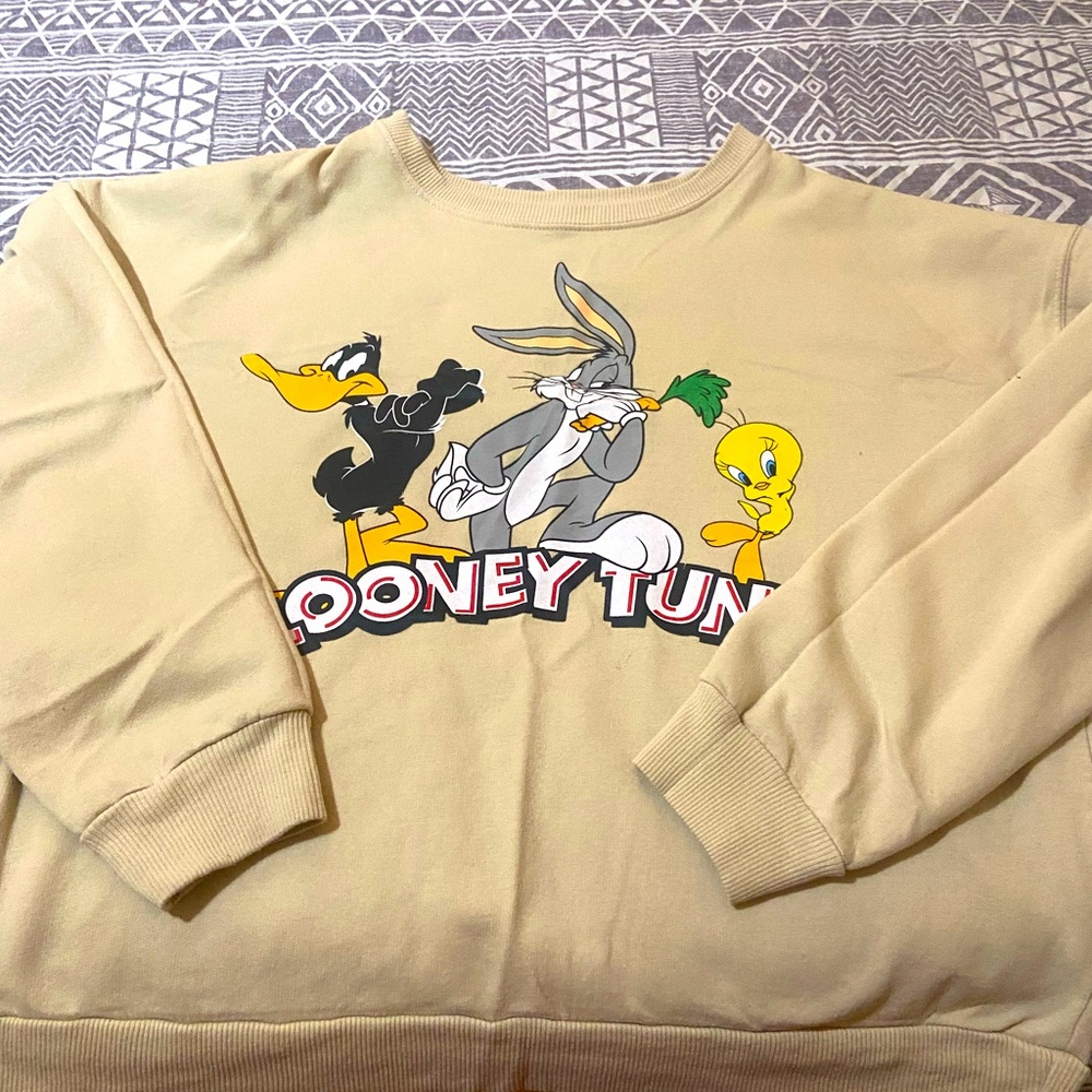 Looney Tunes, long sleeve sweater, children, and women